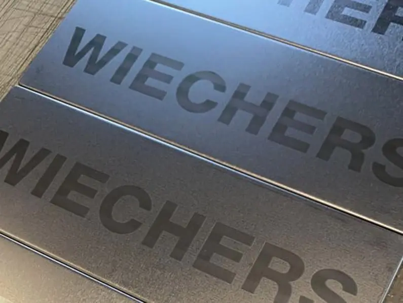 Gravur auf Metall – Wiechers